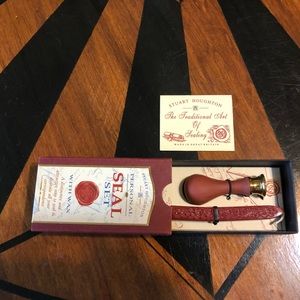 Stuart Houghton Personal Seal Set NWOT